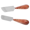 Leather Knife High Speed Steel Wooden Handle Easy Control Widely