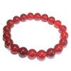 Karneol Runde Perlen Edelstein Power Armband Energie Heilung Karriere Mode