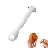 Mrltau 304 Stainless Steel Citrus Peeler, Ergonomic Orange Peeler, Safe