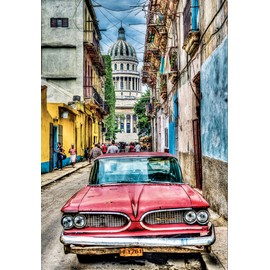 Educa 1000 Vintage car in Old Havana Puzzle