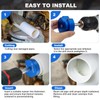 7 Plastic PVC Pipe Reamer Tool,PVC Pipe Reamer Kit With