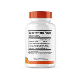 Arialief (3 Pack) Arialief Nerve Health Capsules, Arialeaf Healthy Support 180 Capsules