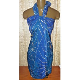 Tag Aloha co. NWT Tag Aloha Co. Hawaii Beach Wrap Pareo Sarong Banana Leaf 100% Cotton
