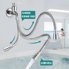 Zoubatt Faucet Extension Shower Water Faucet Parts Faucet Shower Two-Stage