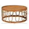 bali & pari Phoenix Natural Rattan Coffee Table, One Size,