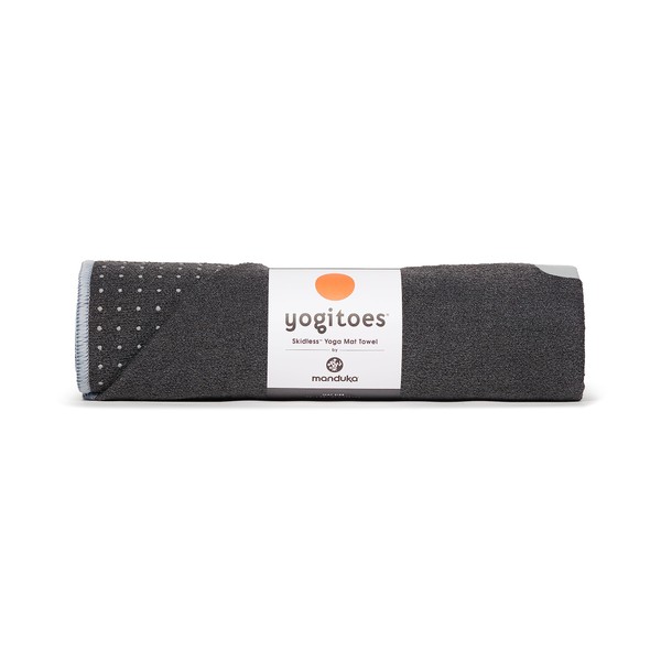 Manduka Yogitoes Yoga Towel for Mat, Non-Slip and Quick Dry