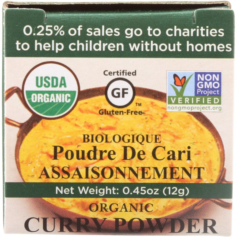 Spicely, Curry Powder Organic, 0.45 Ounce
