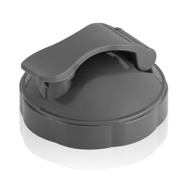 Reemplazo de tapa abatible Seal de 1 pieza con juntas de anillos de sellado para el exprimidor de licuadora NutriBullet(11 * 11 * 7cm-Gris)