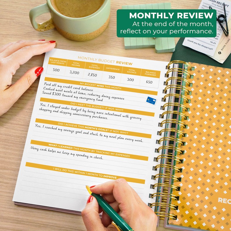 Clever Fox Budget Planner & Monthly Bill Organizer With Pockets.