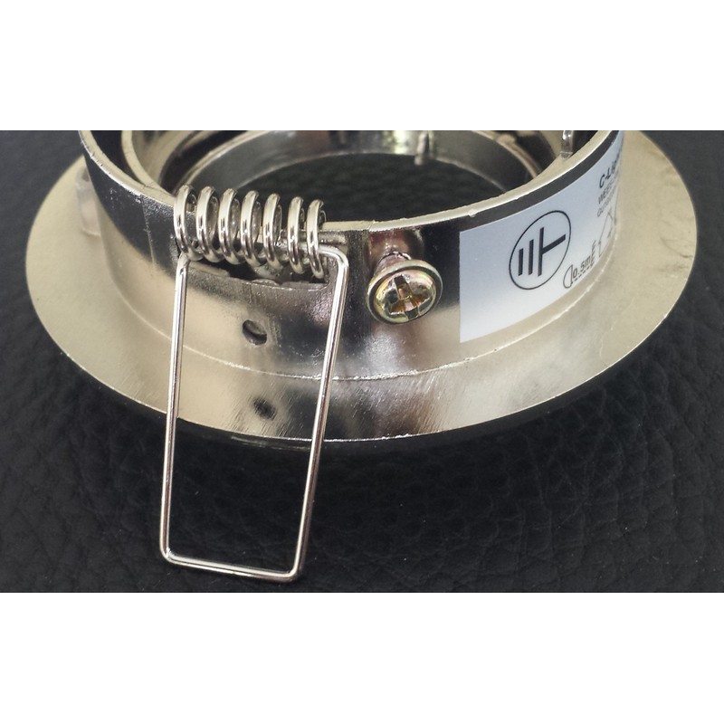 LICHT DISCOUNT LED Recessed Spotlight 68 mm Brushed Aluminium Ceiling