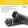 COMPLETESTRUTS Front Quick Complete Strut Assemblies with Coil Springs Replacement