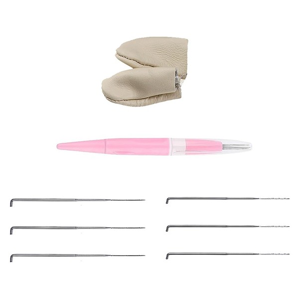 ESJNNK Wool Felt Needle 3 Needle with 2 Size Felt