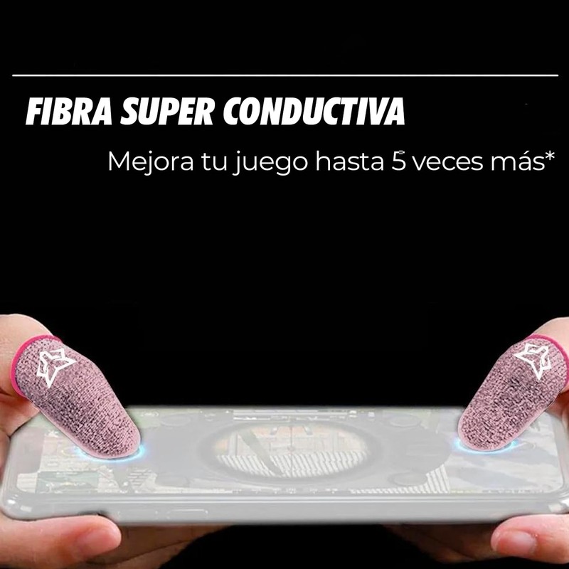 Sarafox Guantes para Dedo V7 Original Pro Gaming Profesional 4