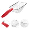 GRIRIW Household Litter Scoop with Fine Mesh Sifter Long Handle