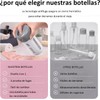 Lumbor37 Kit de Viaje, Botellas de Viaje 4 en 1,