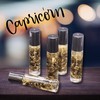 BlkGrlMagick CAPRICORN Quartz Crystal Roller, Sage Lavender Scented Perfume Oil,