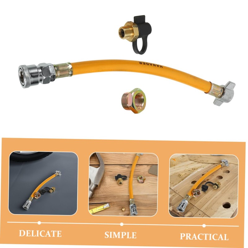 GRIRIW Tractor Trailer Hose Assembly Heavy Duty Air Pipe Kit