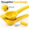 Manual Lemon Squeezer for Fresh Citrus Juice – Handheld Metal