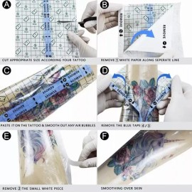 15cm*10m Parche Tatuajes Tattoo Película Protectora Rollo