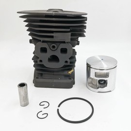 Cylinder Head Piston Kit 47mm for Husqvarna 455 455 455E 460 460 Rancher Chainsaw #537320402 537320501