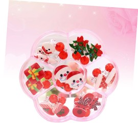 Hohopeti Cartoon Boys and Girls Eardrop Jewelry 7 Pair Christmas Earrings Boys and Girls Jewellery Girls