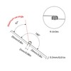 GUNGY Torsion Spring Stainless Steel Wire Diameter 0.3 mm Inner
