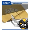 LABEAR-8.5" Heavy Duty Scissors, Carpet Cutter, Industrial Scissors, Multipurpose, Scissors