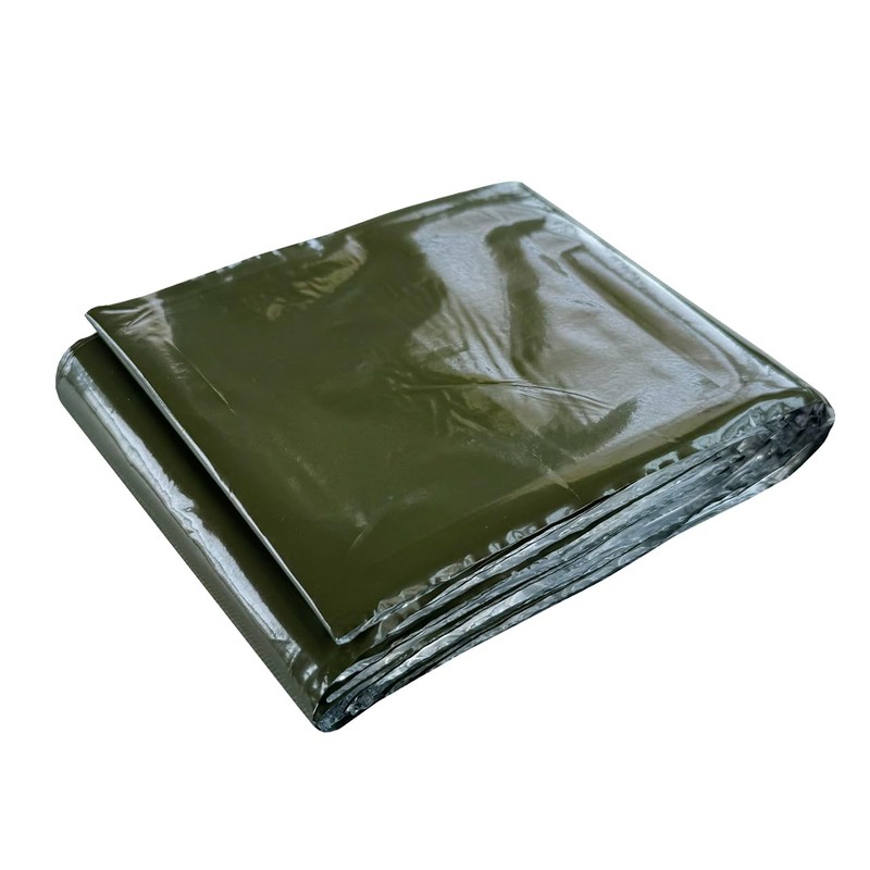 Rescue Essentials Hypothermia Wrap Blanket, Oversized 60" x 96", Mylar/Lightweight