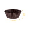 qiqee 600-Count Standard Coffee Cupcake Liners Cupcake Cups Muffin Liner