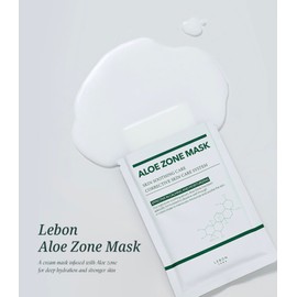 LEBON Rebon Tool Aloe Zone Sheet Mask Pack 1 box (5 sheets) Nourishing moisture soothing / 르본 공구 알로에 존 시트 마스크퍅 1박스 (5매) 영양 수분 진정