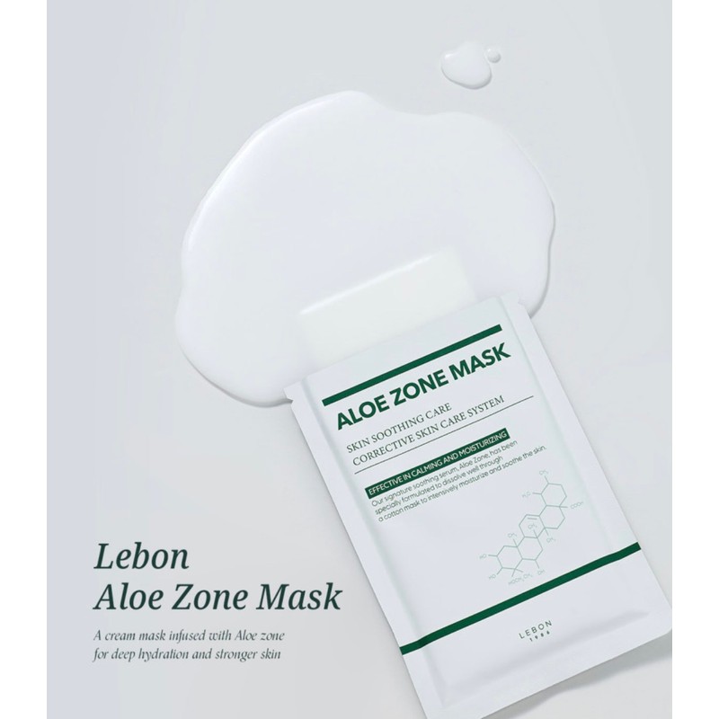 LEBON Rebon Tool Aloe Zone Sheet Mask Pack 1 box
