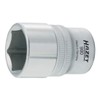 HAZET Hex Socket 900-9 | 12.5mm Square Drive, Flat Width
