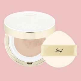 Anjumain THE FACE SHOP FMGT NEW Gold Collagen Ampoule Mesh Cushion, 201 Apricot Beige × 1 / 더페이스샵 FMGT NEW 골드 콜라겐 앰플 메쉬 쿠션, 201 애프리콧 베이지 × 1개