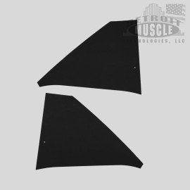 Detroit Muscle Technologies Mopar B Body 68 69 70 Charger Headliner Sail Panel Sailpanel Boards BLACK DMT