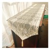 YOKIOU Table Runner Cotton 95% Woven Macrame Table Runner with