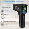 Mestek Infrared thermometer temperature Meter with K Probe