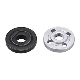 sourcing map Angle Grinder Flange Nut Replacement Electrical Fitting Part Inner Outer Lock Nuts