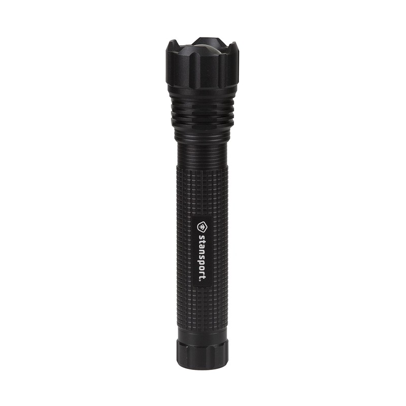 Stansport High-Powered Cree LED Tactical Flashlight, Black, One Size