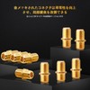 Pasow Antenna Relay Plug RG6F Connector F-Type Coaxial Relay Adapter