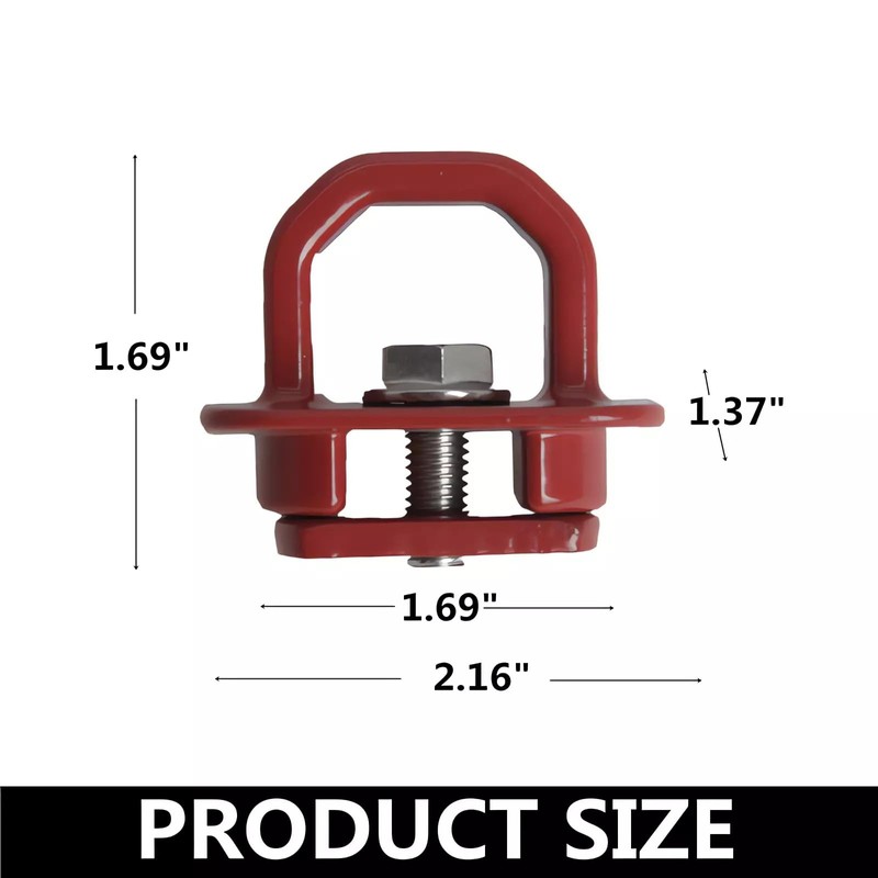 Tie Down Anchors Truck Bed Side Wall Anchor Compatible with