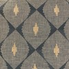 Plutus Brands Blue Plutus Cubes Diamond Luxury Throw Pillow 16