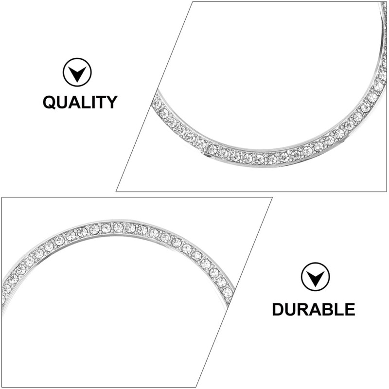 DOITOOL 2pcs Bezel for Watch Watch Case Upgrade Stylish Accessory