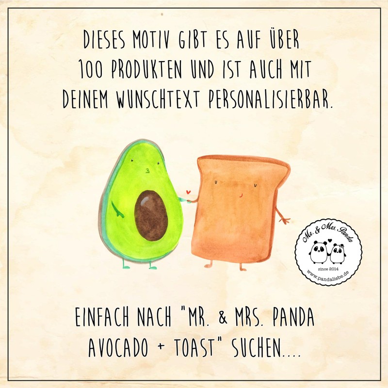 Mr. & Mrs. Panda Organic Baby Bib Avocado + Toast,
