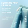 Laka Soothing Prep Lip Mask, Cooling Peel Off Korean Gentle