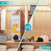 BrilliantJo 5 Shelves Hanging Closet Organizer, 2 Pack Hanging Storage