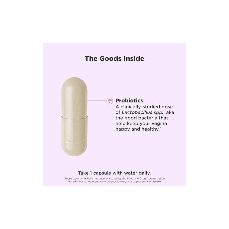 Olly Happy Hoo Ha Probiotics for Women Vaginal Health 25