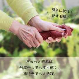 Contex Sauna MOKU<59295-90> Face Towels, Set of 3, Size M, Sauna Part (Navy), Oropo (Aqua) TOTONOI-kun (Lemon)