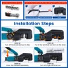 Muzata Custom Cable Railing Crimping Tool Hydraulic Crimper Hydraulic Crimping