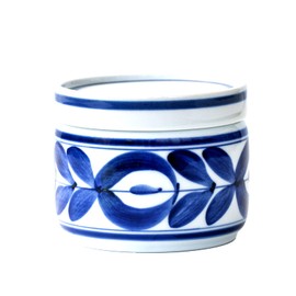 Nishiki Pottery Hasami Ware Stocker (Preserved Pottery) (Small) Majorica Pattern 73449