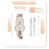 Chongker Stuffed Realistic Cat Plush Backpack - Cute and Soft
